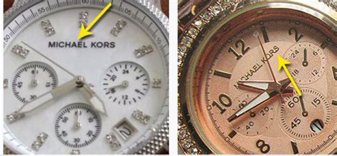 how to know if a michael kors watch is fake|how to spot a fake michael kors.